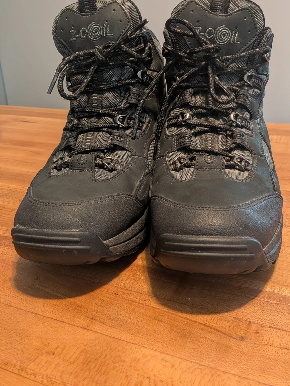 Z-CoiL Pain Relief Hiking Boots – Black – Men’s Size 11 Orthopedic Spring Shoes